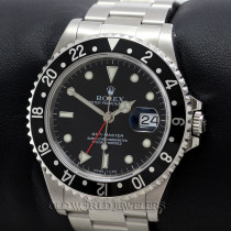 Rolex GMT Master Ref 16700LN Steel Black Dial